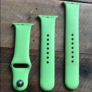 Green Apple Watch Sport Band 38mm